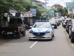 Subsatgas OMB Polda NTB Kawal Kedatangan Capres Ganjar