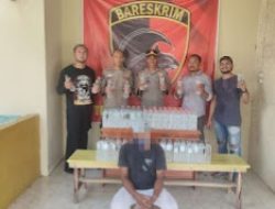 Polsek Rasbar Sita 127 Botol Mira Jenis Arak Bali
