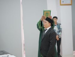 Ini pesan Kakanwil Kemenkumham NTB  Saat Lantik  Notaris Pengganti