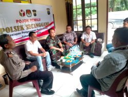 Giat Pojok Pemilu Oleh Polsek Jajaran Polres Langkat Untuk Pemilu Damai