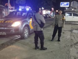 Polsek Kawasan Mandalika Tingkatkan Giat Patroli Malam