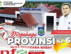 Keluarga Besar RSMA Mengucapkan Dirgahayu Provinsi NTB ke 65 