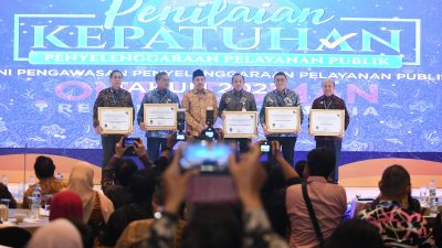 Kemenkumham Kembali Raih Kualitas Tinggi dalam Penilaian Kepatuhan Penyelenggaraan Pelayanan Publik
