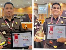 Kejari Lotim Raih Penghargaan Terbaik