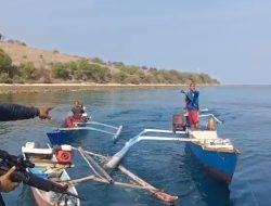 Sat Polairud Polres Sumbawa Tangkap 4 Orang Pelaku Ilegal Fishing