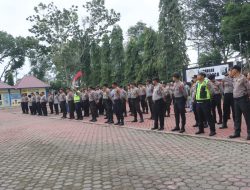 Polres Langkat Tingkatkan Patroli Harkamtibmas OMB Pastikan Dalam Tahapan Pemilu Aman, Damai dan Arus Lalulintas Lancar