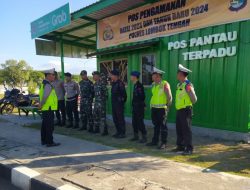 Polres Loteng Dirikan Pos Pengamanan Jelang Natal dan Tahun Baru