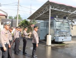 Ops Lilin Toba, ‘ Polres Batubara Cek Kelengkapan Ranmor Dinas