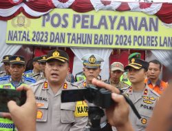 Kapolres Langkat Cek dan Pantau POS Pelayanan Ops Lilin – 2023