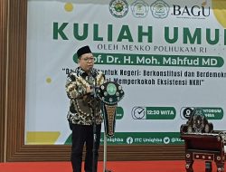 Meski Tidak Dihadiri Mahfud MD Kulyah Tetap Khikmad