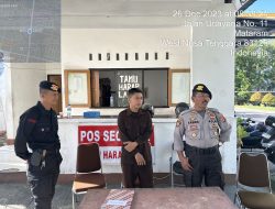 Satgas OMB Rinjani Polda NTB Patroli Ke Kantor Parpol dan DPRD NTB