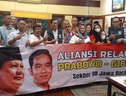 Ketua Aliansi Relawan Jabar, Fidel Giawa : Komit Lakukan Kampanye Berintegritas dan Menangkan Prabowo-Gibran di Jalan Pancasila