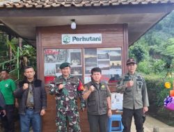 Antisipasi Gangguan Keamanan Hutan, Perhutani bersama Koramil 0901 Lembang Lakukan Patroli Gabungan