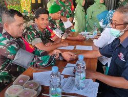 Dandim 1615/Lotim : “Jadilah Pejuang Kemanusiaan Melalui Donor Darah”
