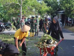 Pasiter Kodim 1615/Lotim : “Ciptakan Lingkungan Yang Bersih Mulai Dari Rumah Masing-masing”
