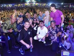 Band Raja Meriahkan Penutupan HUT ke-274 Langkat, Syah Afandin Berpamitan