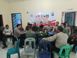 Giat Pojok Pemilu Oleh Polsek Jajaran Polres Langkat Untuk Mewujudkan Pemilu Damai