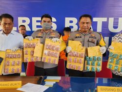 Komitmen Berantas Narkoba, ‘AKP Ferry Tangkap Ribuan Butir Inex