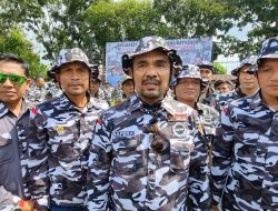 Ribuan Massa Bapera Batubara Tumpah Ruah Ikuti Deklarasi Prabowo -Gibran