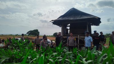 Kapolres Sumbawa Tinjau Lokasi Lahan Sengketa PT. SBS vs Masyarakat