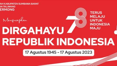 Pemerintah Desa Sermong Mengucapkan Dirgahayu Republik Indonesia Ke-78