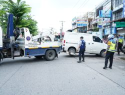 Warga Apresiasi Polda Sumut Tindak Angkutan Umum Melanggar Lalulintas Bikin Macet Jalan SM Raja