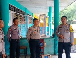Pastikan Keamanan, Kabag Ops Cek PAM dan Giat di Gudang Logistik KPU Kabupaten Langkat