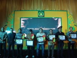 Kapolres Langkat mendapat penghargaan dari Yong GANAS Award 2024