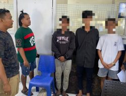 Lakukan Penganiayaan, Polisi Amankan tiga Pelaku dibawah Umur