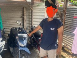 Gadai Motor Orang, Polisi Tangkap Terduga Pelaku dari Dusun Sering Ai Beta