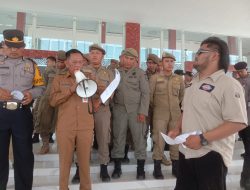 Datangi Kantor Bupati Formagab Minta Kadis Disporabudpar Dievaluasi