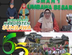 Keluarga Besar SMAN 1 Sumbawa Mengucapkan Dirgahayu Kabupaten Sumbawa ke 65