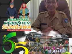 Keluarga Besar Bapenda Mengucapkan Dirgahayu Kabupaten Sumbawa Ke 65