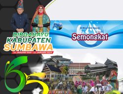 Keluarga Besar Air Minum Semongkat Mengucapkan Dirgahayu Kabupaten Sumbawa ke 65