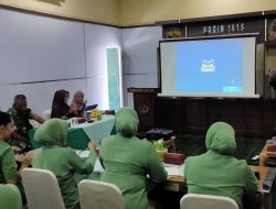 Persit KCK Dapat Pelatihan 25 Kompetensi Keterampilan Dasar Kader Posyandu
