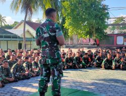 Jam Komandan, Letkol Inf Bayu Sigit Dwi Untoro Ingatkan Jaga Netralitas TNI Pada Pileg dan Pilpres 2024