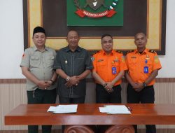 Plt Bupati Syah Afandin Menghibahkan Tanah Pemkab Langkat untuk Bangun Balai Diklat Basarnas