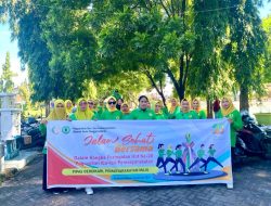 Hut ke 20, Pipas Sumbawa Raya Gelar Jalan Sehat