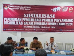 Ketua KPU Erwin, ‘Ajak Panyandang Disabilitas Hadir Di TPS 14 Februari