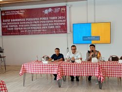 Kapolres Batubara Akbp Taufiq Hidayat Thayeb Hadiri Rakor Persiapan Pemilu