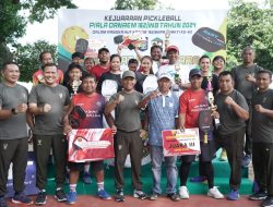 Kejuaraan Pickleball Piala Danrem 162/WB Resmi Dalam Rangka HUT Ke-63 Korem 162WB Resmi Ditutup