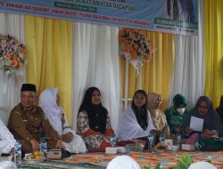 Hadir dalam Pengajian Akbar Kecamatan Salapian, Ny. Endang Kurniasih Syah Afandin Ingatkan 14 Februari 2024, Jangan Golput !!