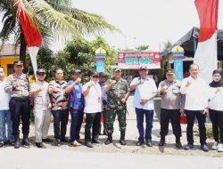 Tinjau TPS Kec. Stabat, Syah Afandin : Ayo Sukseskan Pesta Demokrasi