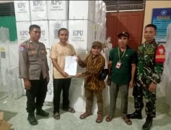 Danrem 162/WB Memastikan Proses Pengembalian Kotak Suara Pemilu 2024 Berjalan Lancar