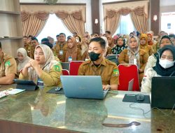 Pj Bupati Langkat Faisal Hasrimy Buka Bimbingan Teknis Aplikasi Srikandi