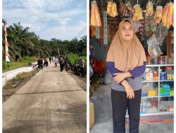 Perbaikan Jalan Rampung, Aktifitas Warga di Desa Simpang Gambus Lancar