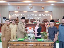 Faisal Hasrimy Sampaikan LKPJ Bupati Langkat 2023 dan Perubahan Propemperda di Paripurna DPRD