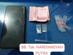 Nyambi Tukang Tambal Ban H.P Ditangkap Satnarkoba Polres Batubara