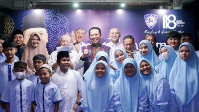 Peringati HUT IMI ke-118 Tahun, Ketum IMI Bamsoet Berikan Santunan Anak Yatim