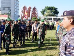 Presiden RI Kunker ke NTB, Danrem 162/WB Pimpin Apel Gelar Pasukan Pam VVIP